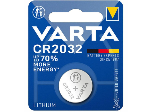 Varta Pilha Lítio Botão CR2032 3V Blister Varta Pilha Lítio Botão CR2032 3V Blister